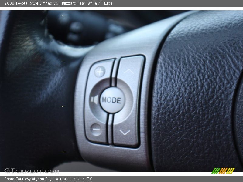 Blizzard Pearl White / Taupe 2008 Toyota RAV4 Limited V6