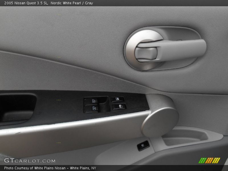Nordic White Pearl / Gray 2005 Nissan Quest 3.5 SL