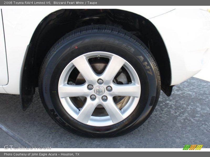 Blizzard Pearl White / Taupe 2008 Toyota RAV4 Limited V6