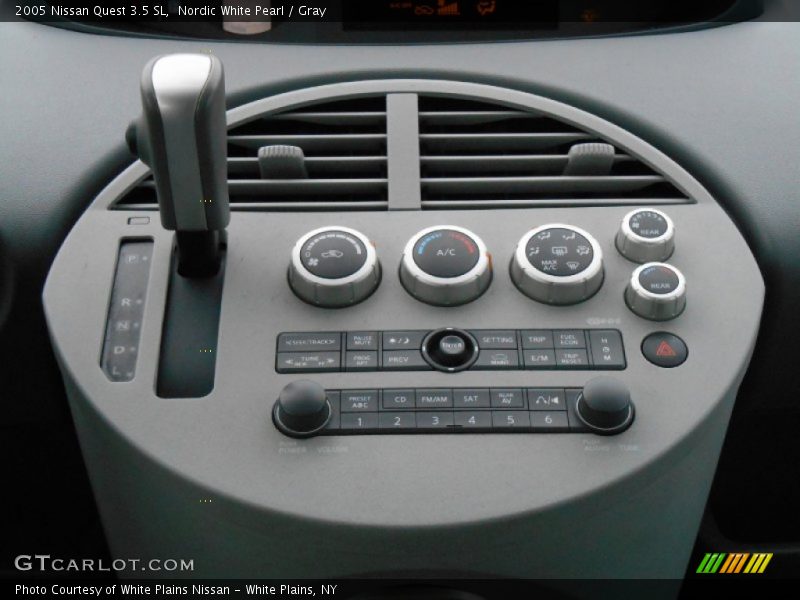 Nordic White Pearl / Gray 2005 Nissan Quest 3.5 SL