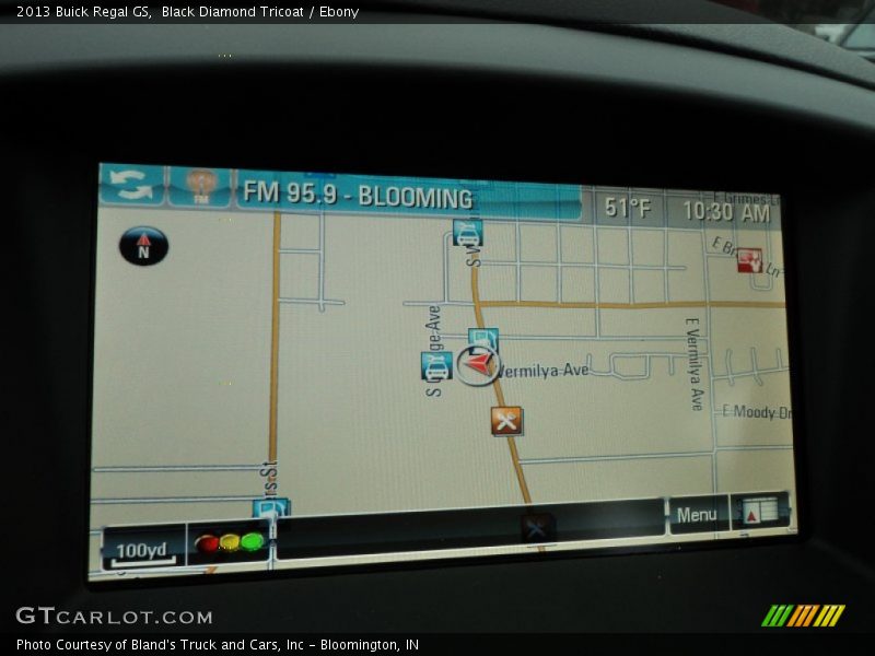 Navigation of 2013 Regal GS