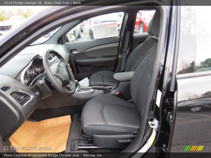 Black Clear Coat / Black 2014 Dodge Avenger SE