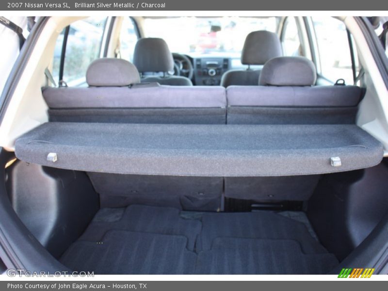 Brilliant Silver Metallic / Charcoal 2007 Nissan Versa SL