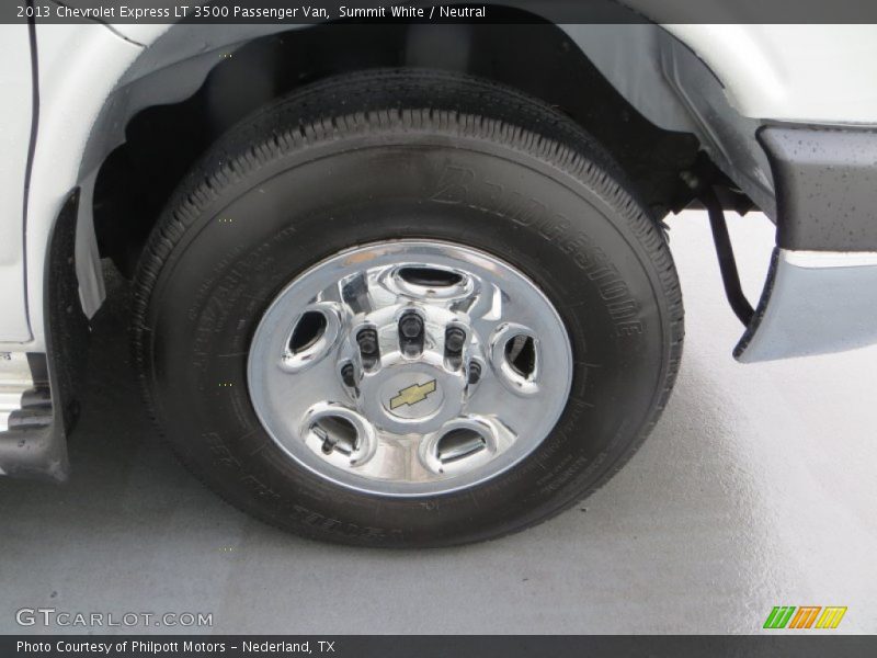 2013 Express LT 3500 Passenger Van Wheel