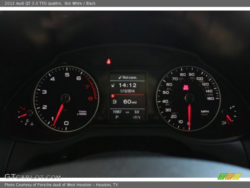  2013 Q5 3.0 TFSI quattro 3.0 TFSI quattro Gauges