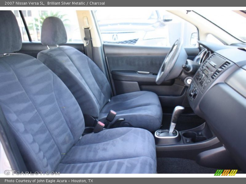 Brilliant Silver Metallic / Charcoal 2007 Nissan Versa SL