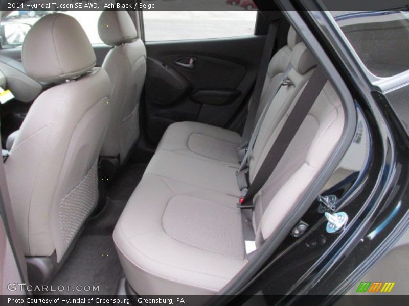 Ash Black / Beige 2014 Hyundai Tucson SE AWD