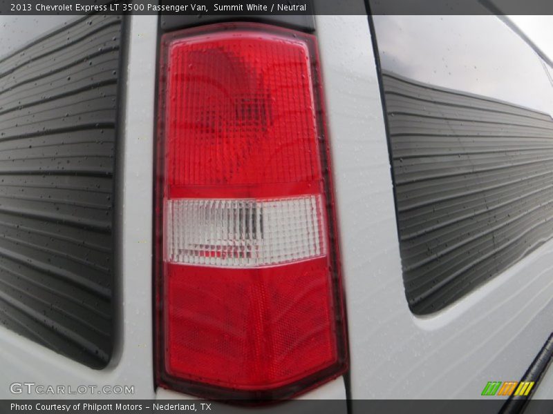 Summit White / Neutral 2013 Chevrolet Express LT 3500 Passenger Van