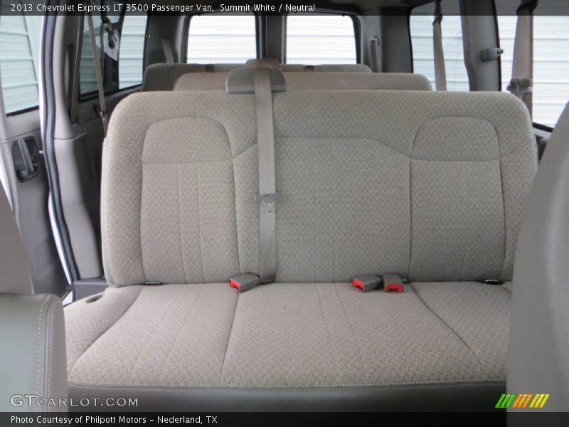 Summit White / Neutral 2013 Chevrolet Express LT 3500 Passenger Van