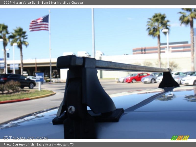 Brilliant Silver Metallic / Charcoal 2007 Nissan Versa SL