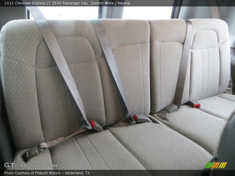 Summit White / Neutral 2013 Chevrolet Express LT 3500 Passenger Van