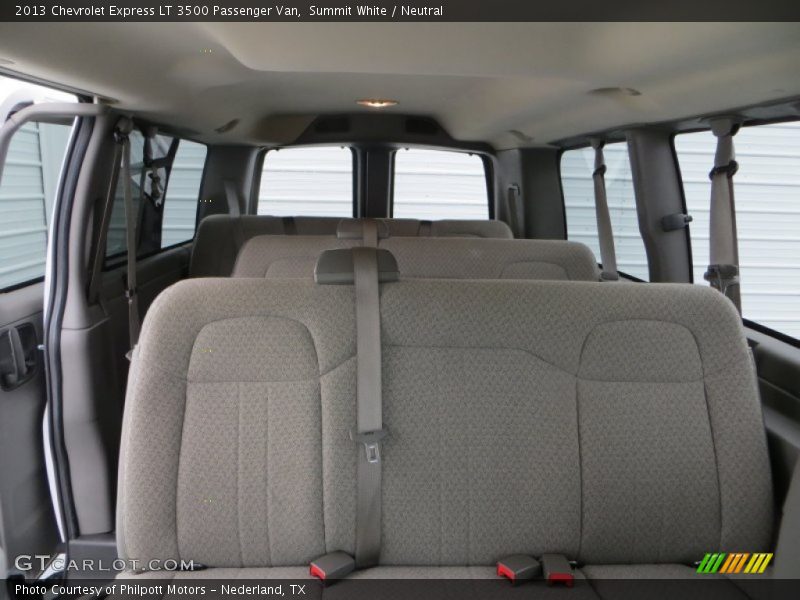 Summit White / Neutral 2013 Chevrolet Express LT 3500 Passenger Van