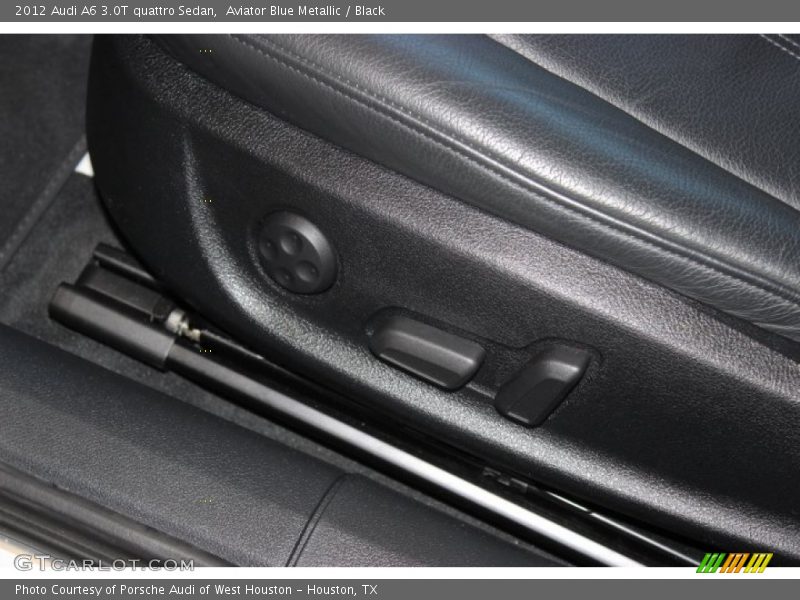 Aviator Blue Metallic / Black 2012 Audi A6 3.0T quattro Sedan
