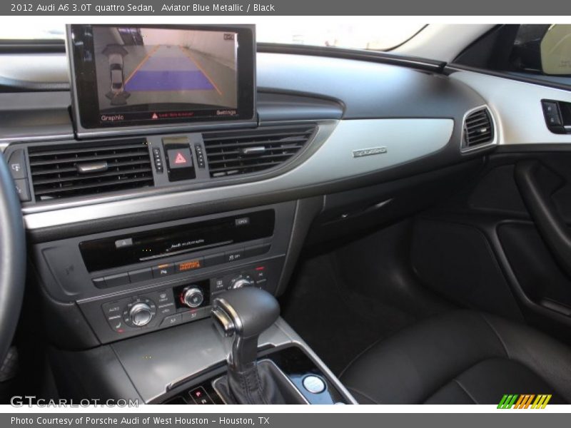 Aviator Blue Metallic / Black 2012 Audi A6 3.0T quattro Sedan