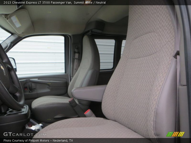 Summit White / Neutral 2013 Chevrolet Express LT 3500 Passenger Van