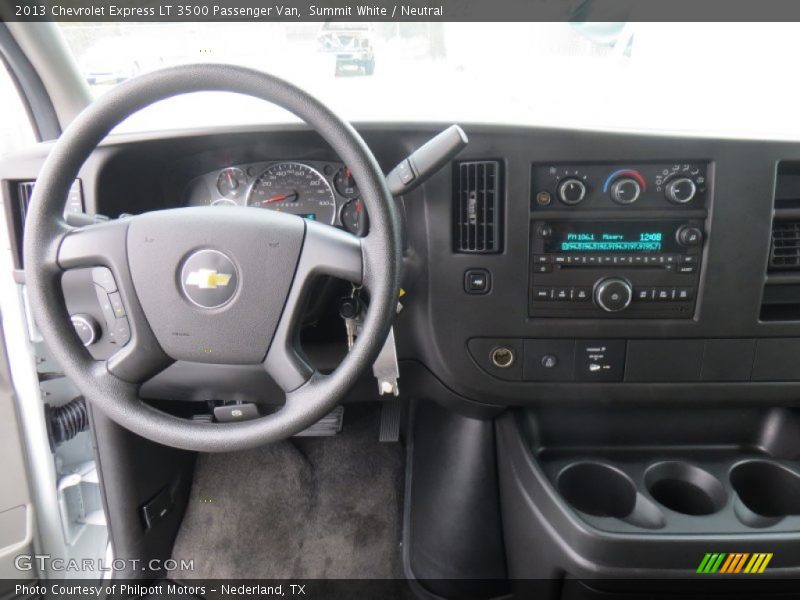 Summit White / Neutral 2013 Chevrolet Express LT 3500 Passenger Van