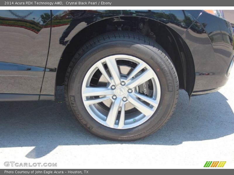 Crystal Black Pearl / Ebony 2014 Acura RDX Technology AWD