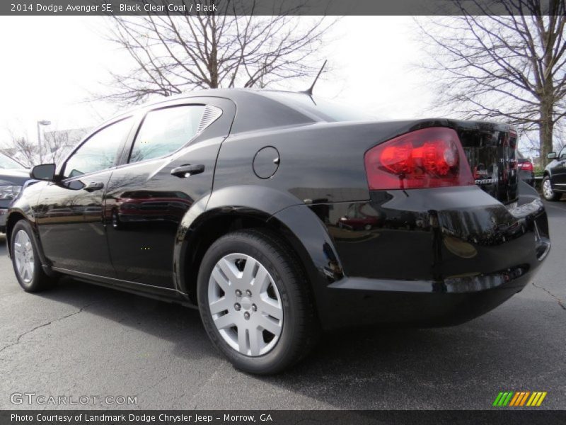 Black Clear Coat / Black 2014 Dodge Avenger SE
