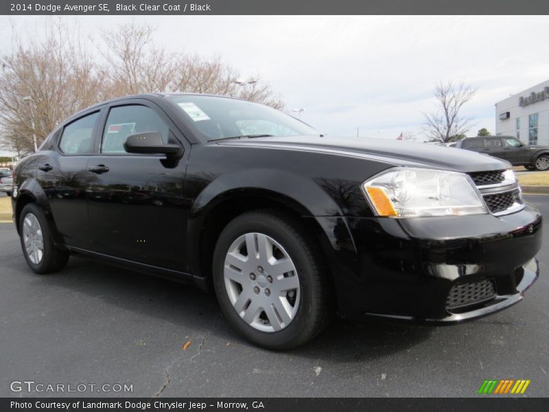 Black Clear Coat / Black 2014 Dodge Avenger SE