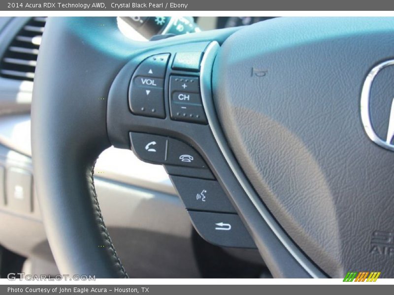 Crystal Black Pearl / Ebony 2014 Acura RDX Technology AWD