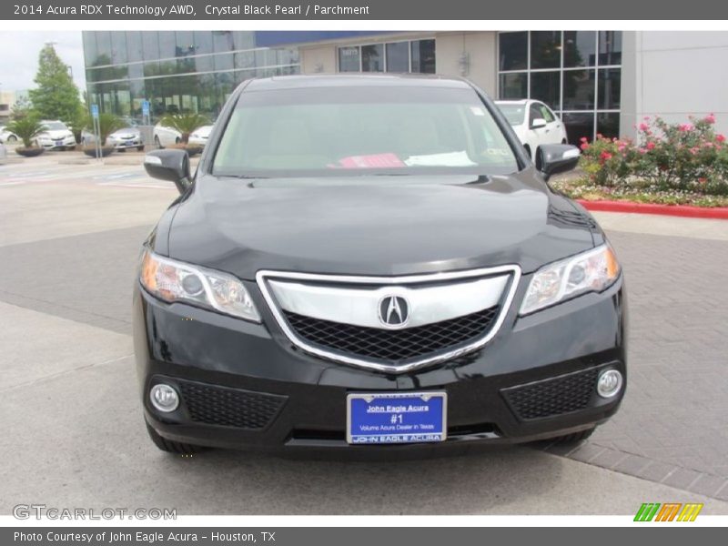 Crystal Black Pearl / Parchment 2014 Acura RDX Technology AWD