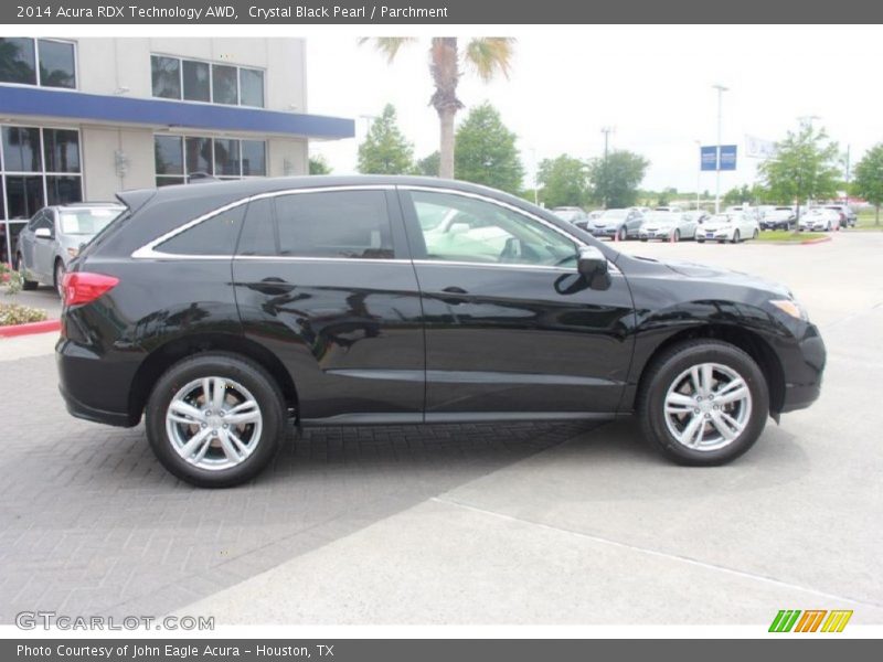 Crystal Black Pearl / Parchment 2014 Acura RDX Technology AWD
