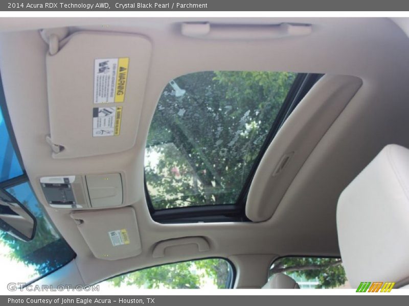 Crystal Black Pearl / Parchment 2014 Acura RDX Technology AWD