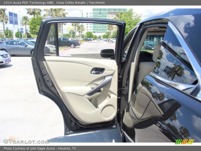 Kona Coffee Metallic / Parchment 2014 Acura RDX Technology AWD