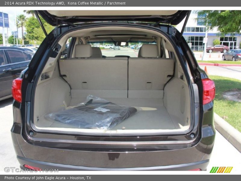Kona Coffee Metallic / Parchment 2014 Acura RDX Technology AWD