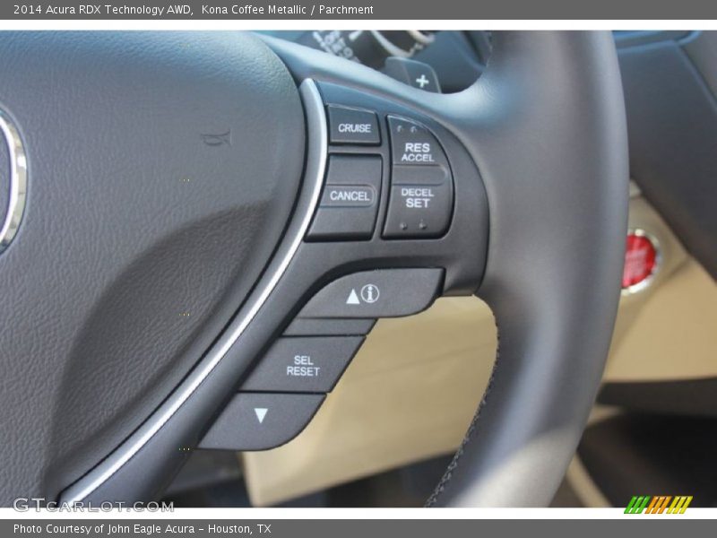 Kona Coffee Metallic / Parchment 2014 Acura RDX Technology AWD