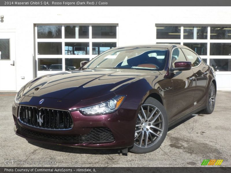 Front 3/4 View of 2014 Ghibli S Q4