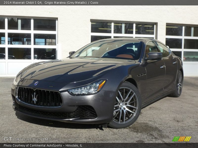 Grigio Maratea (Grey Metallic) / Cuoio 2014 Maserati Ghibli S Q4