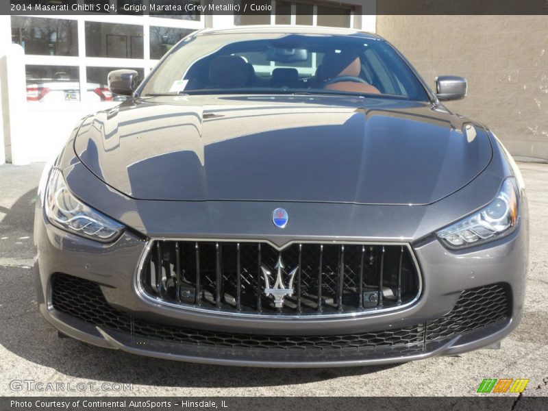 Grigio Maratea (Grey Metallic) / Cuoio 2014 Maserati Ghibli S Q4