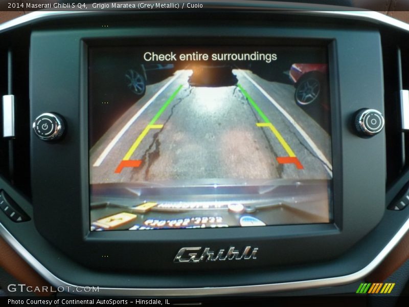 Grigio Maratea (Grey Metallic) / Cuoio 2014 Maserati Ghibli S Q4