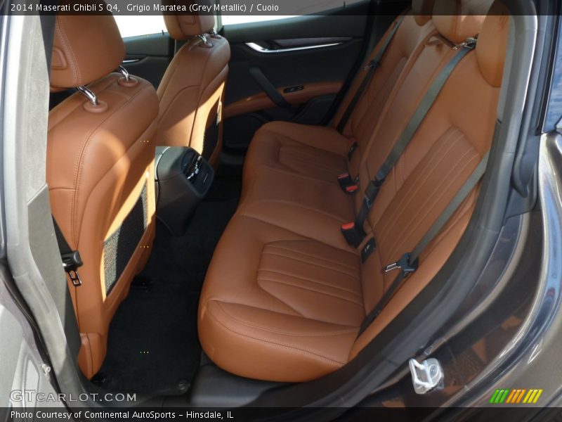 Grigio Maratea (Grey Metallic) / Cuoio 2014 Maserati Ghibli S Q4