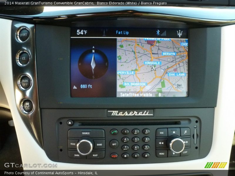 Controls of 2014 GranTurismo Convertible GranCabrio
