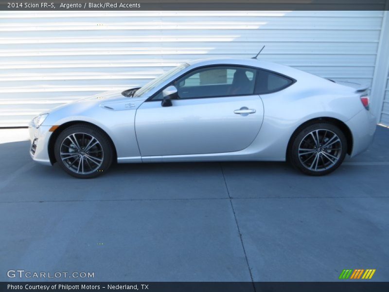 Argento / Black/Red Accents 2014 Scion FR-S