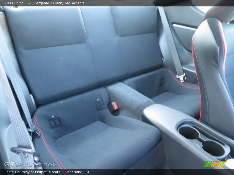Rear Seat of 2014 FR-S 