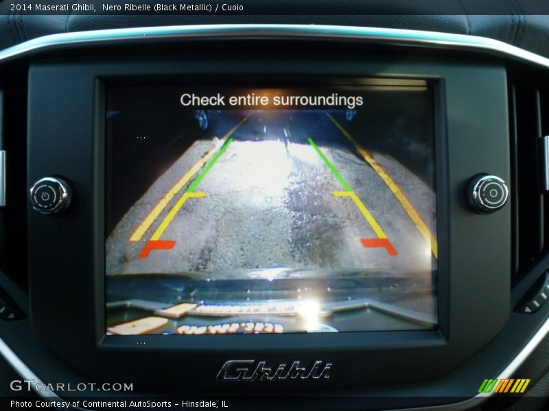 Nero Ribelle (Black Metallic) / Cuoio 2014 Maserati Ghibli