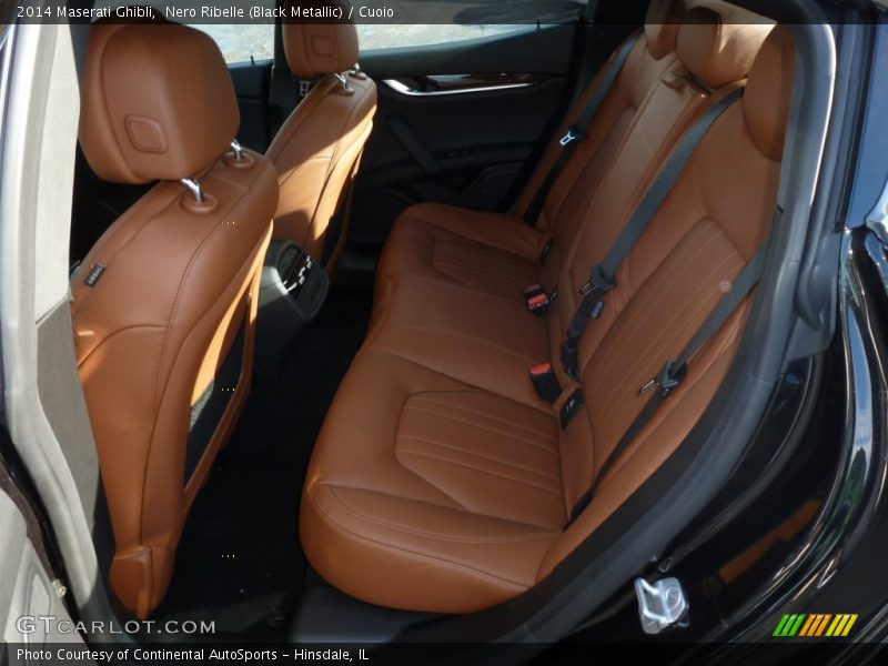 Rear Seat of 2014 Ghibli 