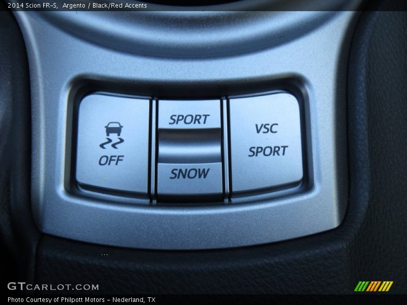 Controls of 2014 FR-S 