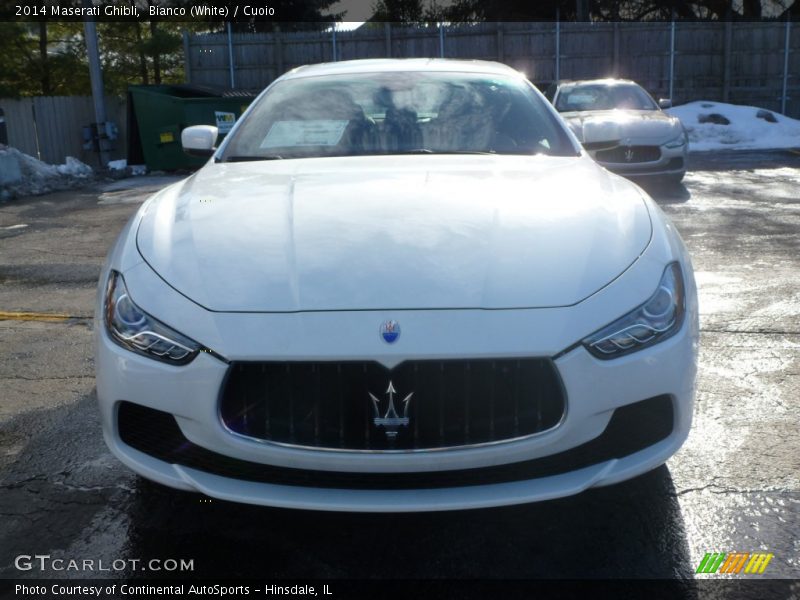 Bianco (White) / Cuoio 2014 Maserati Ghibli