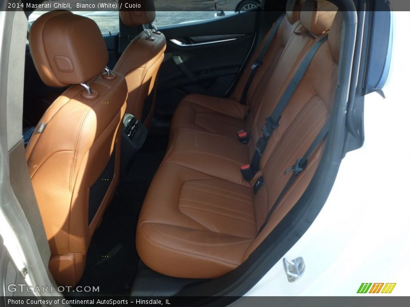 Rear Seat of 2014 Ghibli 