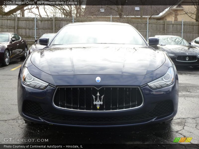 Blu Passione (Blue) / Sabbia 2014 Maserati Ghibli