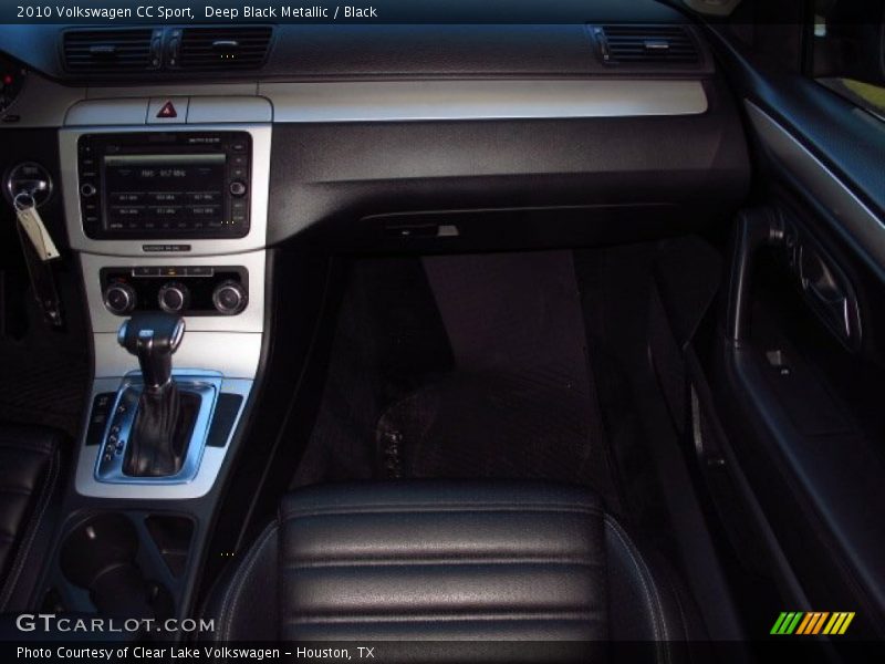 Deep Black Metallic / Black 2010 Volkswagen CC Sport