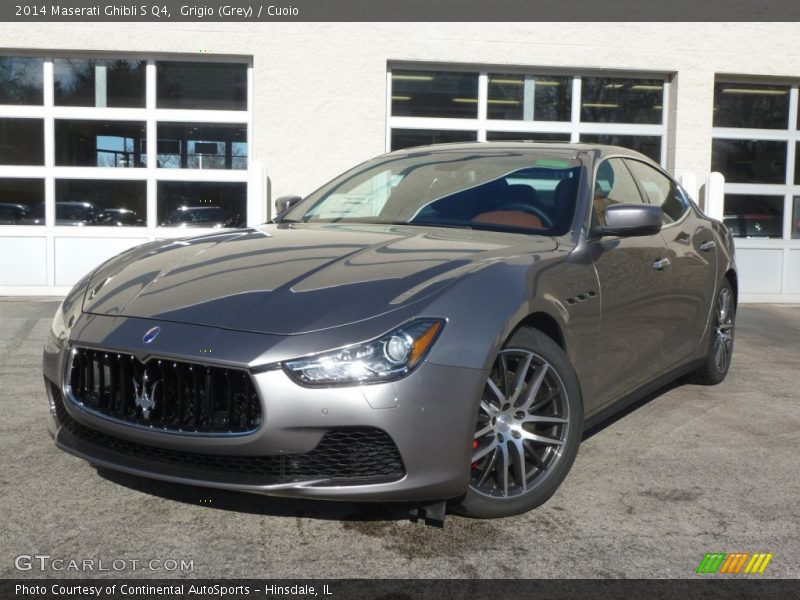 Grigio (Grey) / Cuoio 2014 Maserati Ghibli S Q4