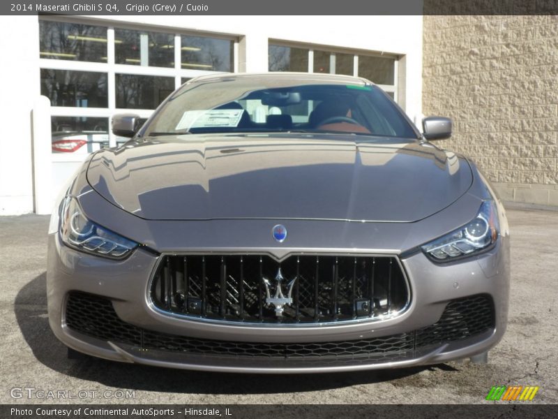 Grigio (Grey) / Cuoio 2014 Maserati Ghibli S Q4