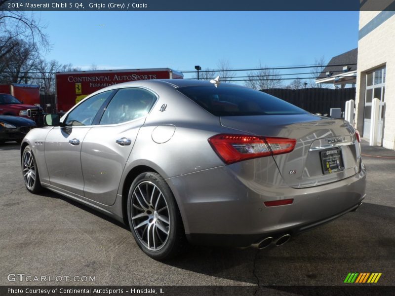 Grigio (Grey) / Cuoio 2014 Maserati Ghibli S Q4