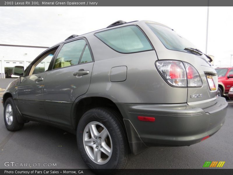 Mineral Green Opalescent / Ivory 2003 Lexus RX 300