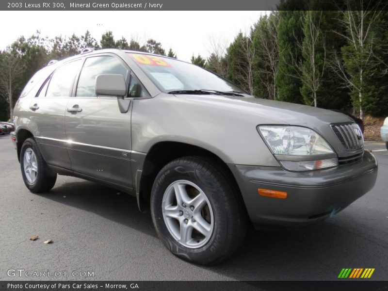  2003 RX 300 Mineral Green Opalescent